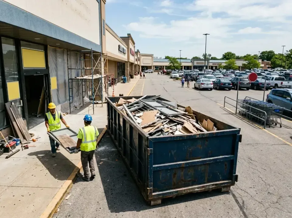 retail-store-renovation-debris-003 — frequently asked questions, Roll-off Dumpster Rentals in Williamsville, NY